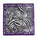 BUĞZ Mor Renkli Zr Şifon Fular 50*50 cm