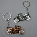 BUĞZ Motor Tasarımlı Metal Anahtarlık - Klasik Motosiklet Modeli