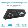BUĞZ Motosiklet Kaskı için Şarj Edilebilir Bluetooth Intercom Kulaklığı ve Mikrofon Seti