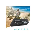 BUĞZ Motosiklet Kaskı için Şarj Edilebilir Bluetooth Intercom Kulaklığı ve Mikrofon Seti