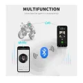 BUĞZ Motosiklet Kaskı için Şarj Edilebilir Bluetooth Intercom Kulaklığı ve Mikrofon Seti