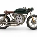 BUĞZ Motosiklet Tasarımlı Metal Duvar Saati Alk5792
