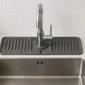 BUĞZ Mutfak Banyo Lavabo Kenarı Silikon Mat Gri Bx40