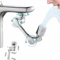  Mutfak Musluk Başlığı 1080 Derece Dönebilir Oynar Başlıklı Musluk Aparatı