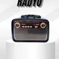  Müzik Kutusu Bluetooth Bağlantılı El Fenerli Nostaljik Tasarım Radyo
