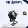 Müzik Sensörlü Renkli LED Parti Işığı