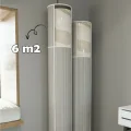 BUĞZ Nefes Alabilir Özellikli PVC Pencereli Halı Saklama Hurcu 6 m²