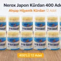 BUĞZ Nerox Japon Kürdan 400 Adet Ahşap Hijyenik Kürdan 12 Adet