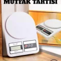 BUĞZ Net LCD Ekran ve Otomatik Kapanma Özelliği ile Uzun Ömürlü Dijital Mutfak Tartısı - BUĞZ