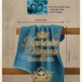 BUĞZ Nevresim Dünyası Prime Havlu 60x110 Lacivert
