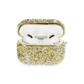 BUĞZ Airpods Pro 2 (2.nesil) Luz Taşlı Kılıf - Gold