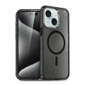BUĞZ İphone 15 Plus Kılıf  Magsafe Kapak - Siyah