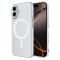 BUĞZ İphone 16 Plus Kılıf Magneticsafe Şeffaf Silikon - Şeffaf