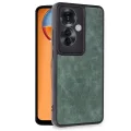 BUĞZ Oppo Reno 11f Kılıf Aras Deri Kapak - Koyu Yeşil