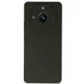 BUĞZ Realme 11 Pro Kılıf Nano İçi Kadife Silikon - Koyu Yeşil