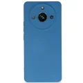 BUĞZ Realme 11 Pro Kılıf Nano İçi Kadife Silikon - Mavi