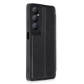 BUĞZ Realme C65 Kılıf Flip Cover - Siyah