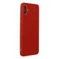 BUĞZ Samsung Galaxy A05 Kılıf First Silikon - Kırmızı