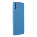 BUĞZ Samsung Galaxy A05 Kılıf First Silikon - Mavi