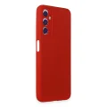 BUĞZ Samsung Galaxy A05s Kılıf First Silikon - Kırmızı
