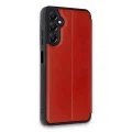 BUĞZ Samsung Galaxy A05s Kılıf Flip Cover - Kırmızı