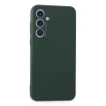 BUĞZ Samsung Galaxy A55 5g Kılıf First Silikon - Koyu Yeşil