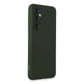 BUĞZ Samsung Galaxy S24 Kılıf Nano İçi Kadife Silikon - Koyu Yeşil