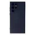 BUĞZ Samsung Galaxy S24 Ultra Kılıf Nano İçi Kadife Silikon - Lacivert