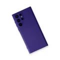 BUĞZ Samsung Galaxy S24 Ultra Kılıf Nano İçi Kadife Silikon - Mor