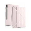 BUĞZ Samsung Galaxy X610 Tab S9 Fe Plus 12.4 Kılıf Kalemlikli Mars Tablet Kılıfı - Rose Gold