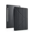 BUĞZ Samsung Galaxy X610 Tab S9 Fe Plus 12.4 Kılıf Kalemlikli Mars Tablet Kılıfı - Siyah