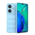 BUĞZ Vivo Y27 Kılıf Optimum Silikon - Sky Blue