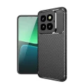 BUĞZ Xiaomi Mi 14t Pro Kılıf Auto Focus Karbon Kapak - Siyah