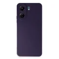 BUĞZ Xiaomi Redmi 13c Kılıf Nano İçi Kadife Silikon - Mor
