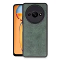 BUĞZ Xiaomi Redmi A3 4g Kılıf Aras Deri Kapak - Koyu Yeşil