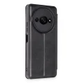 BUĞZ Xiaomi Redmi A3 4g Kılıf Flip Cover - Siyah
