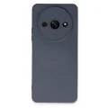 BUĞZ Xiaomi Redmi A3 4g Kılıf Nano İçi Kadife Silikon - Gri