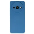 BUĞZ Xiaomi Redmi A3 4g Kılıf Nano İçi Kadife Silikon - Mavi