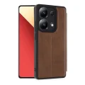 BUĞZ Xiaomi Redmi Note 13 4g Kılıf Flip Cover - Taba