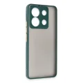 BUĞZ Xiaomi Redmi Note 13 5g Kılıf Montreal Silikon Kapak - Yeşil
