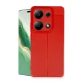 BUĞZ Xiaomi Redmi Note 13 Pro 4g Kılıf Auto Focus Kapak - Kırmızı