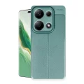 BUĞZ Xiaomi Redmi Note 13 Pro 4g Kılıf Auto Focus Kapak - Koyu Yeşil