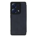 BUĞZ Xiaomi Redmi Note 13 Pro 4g Kılıf Flip Cover - Lacivert