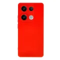 BUĞZ Xiaomi Redmi Note 13 Pro 4g Kılıf Nano İçi Kadife Silikon - Kırmızı