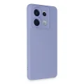 BUĞZ Xiaomi Redmi Note 13 Pro 5g Kılıf Nano İçi Kadife Silikon - Lila