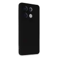 BUĞZ Xiaomi Redmi Note 13 Pro 5g Kılıf Nano İçi Kadife Silikon - Siyah