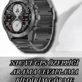  NFC ve Kablosuz Şarjlı Akıllı Saat EKG, Nabız & Spor Modları ile iOS ve Android Uyumlu
