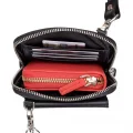 BUĞZ Nino Gerçek Deri Erkek Çapraz Çanta Parlak Siyah