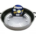 BUĞZ No-1 - 26cm Basık Süzek Metal Süzgeç Bx40