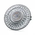  NOAS YL65 1657 İkaros Led Çerçeveli 4000K Kristal Cam Spot Kasa - Priz ve Anahtar İçin Uyumlu Çerçeve